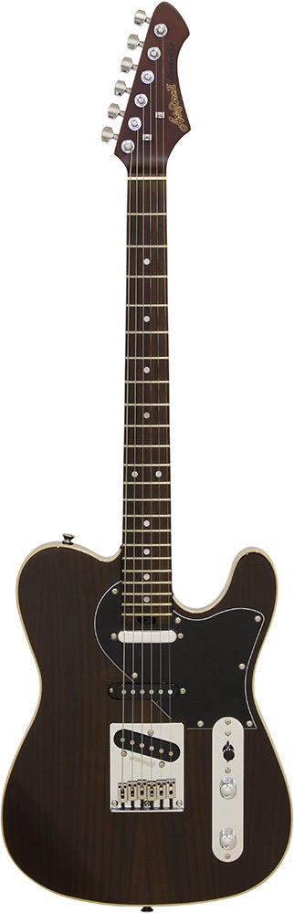 Aria 615-GH George Harrison Tribute Nashville Electric Guitar in Rosewood