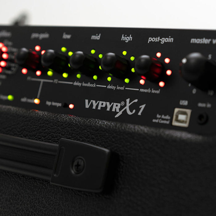 Peavey Vypyr X-Series "X1" Modeling Guitar Amp Combo 20-Watt 1x8"