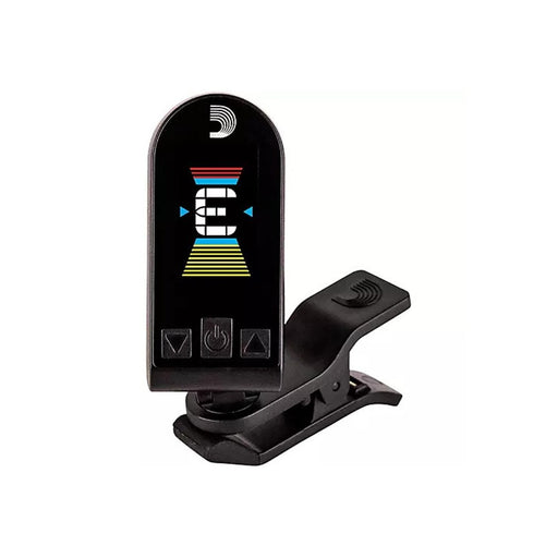 D'Addario Equinox USB Rechargeable Clip-on Tuner Black