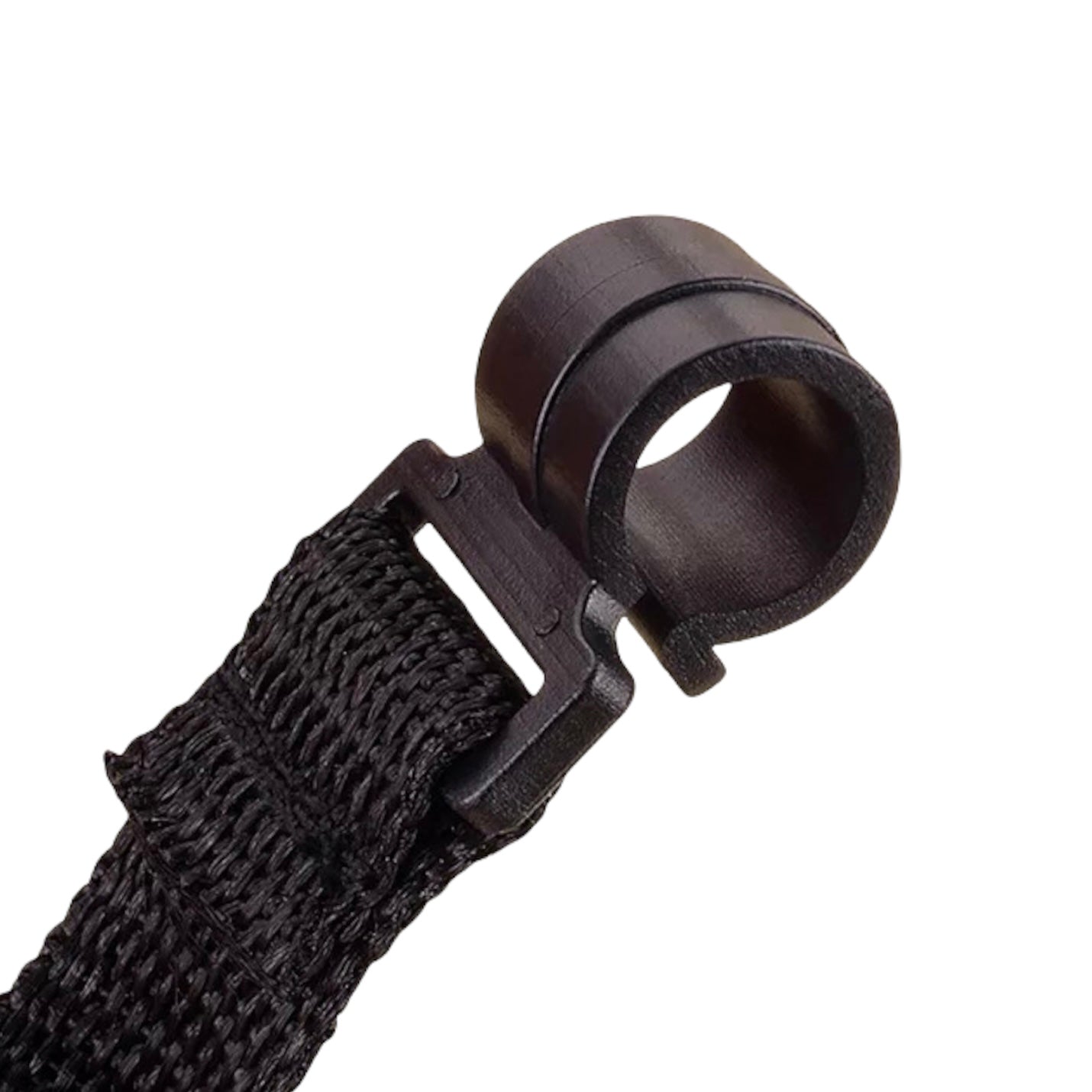 QEP Ukulele Hook Strap Black