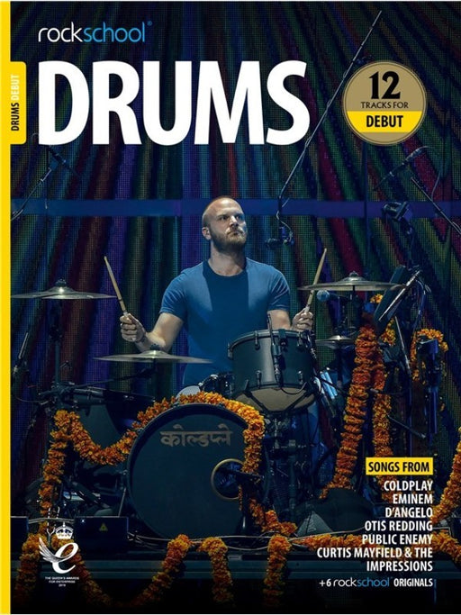 Rockschool Drums Debut to Grade 8 (2018-2024)