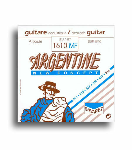 Savarez Argentine Gypsy Jazz Ball End Guitar String Set 11 - 46