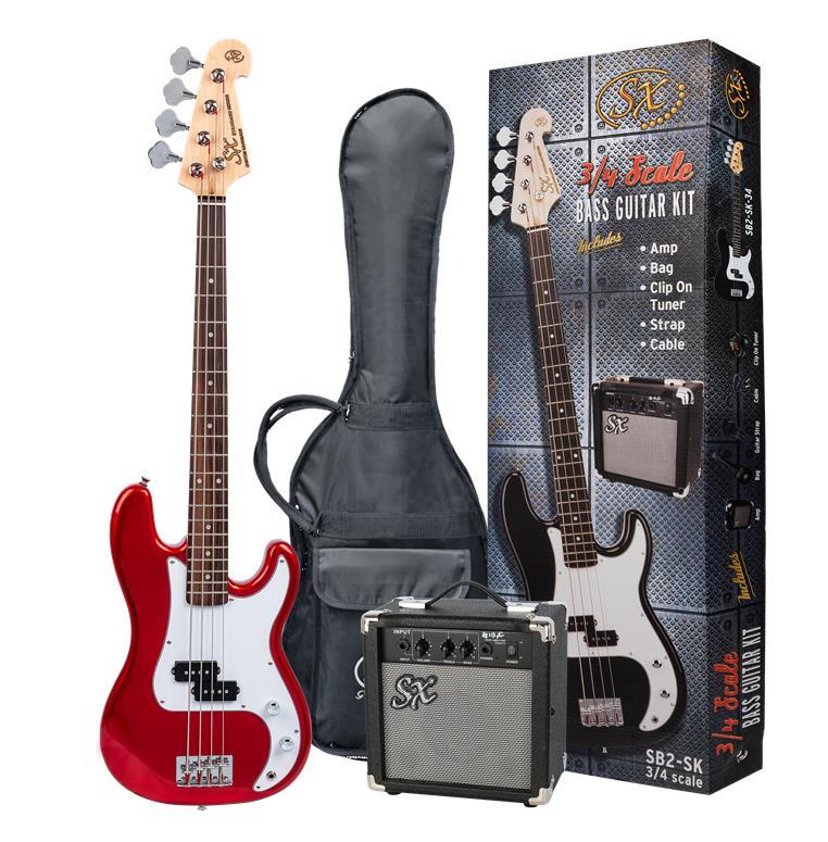 Sx Electric Bass Package - 3/4 Bass Guitar Packages - Perth Music