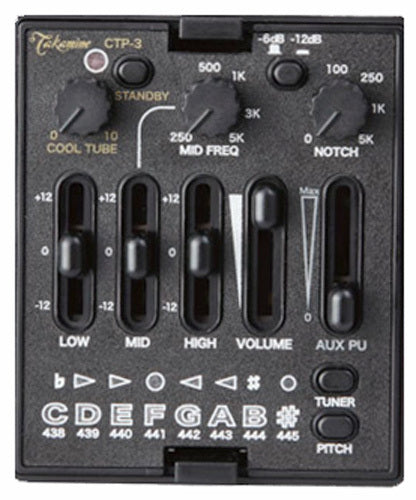 Takamine Legacy Series Orchestral Acoustic Guitar Pickup - Palm Tree