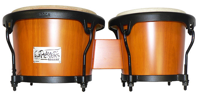 Toca 7 & 8-1/2" Players Series Wooden Bongos (4 Colours)