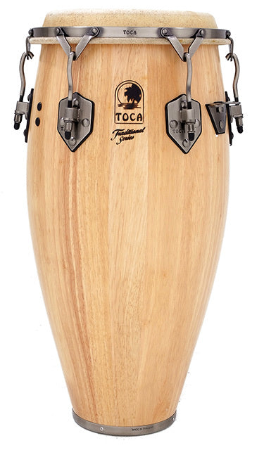 Toca Traditional Series 12-1/2" Wooden Quinto in Natural
