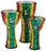 Toca Lightweights Series Hand Drum in Rasta (3 Sizes)