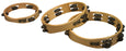Toca Players Series 9" Wooden Tambourine with Double Row Of Jingles