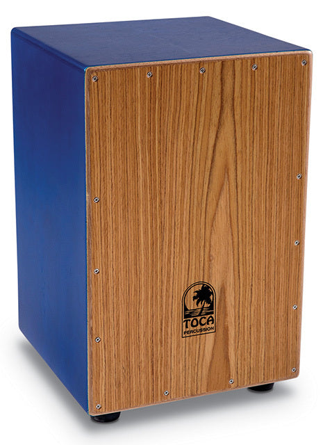 Toca Colorsound Cajon Series Wooden Cajon in Blue