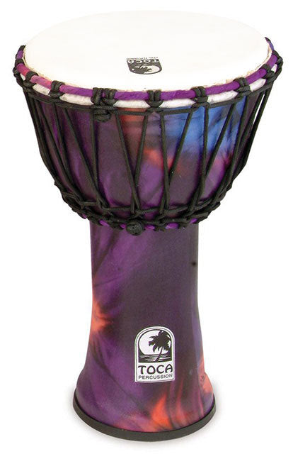 Toca Freestyle 2 Series Djembe 9" in Woodstock Purple