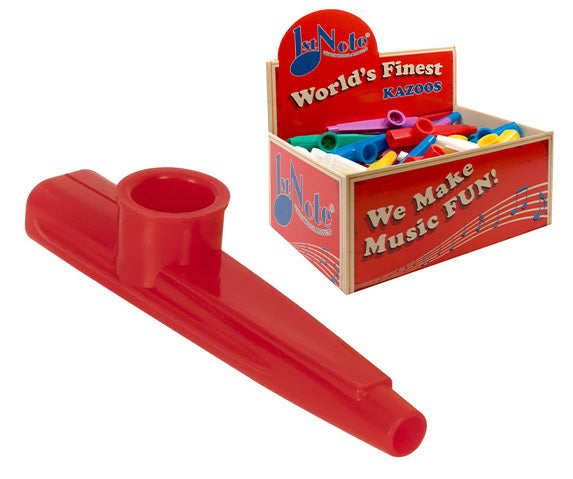 Box of 50 Plastic Kazoos in Mixed Colours