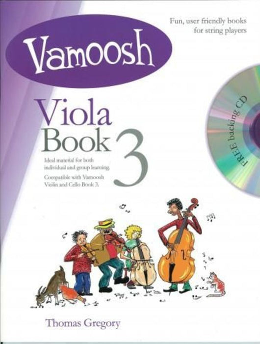 Vamoosh Viola Book with CD Thomas Gregory