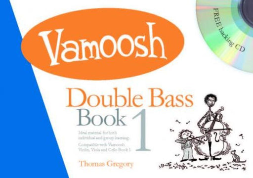 Vamoosh Double Bass Book with CD Thomas Gregory