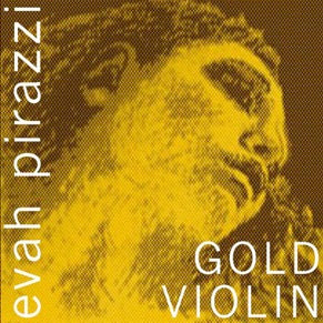 Evah Pirazzi Gold 4/4 Violin String Set (Ball/Gold G)