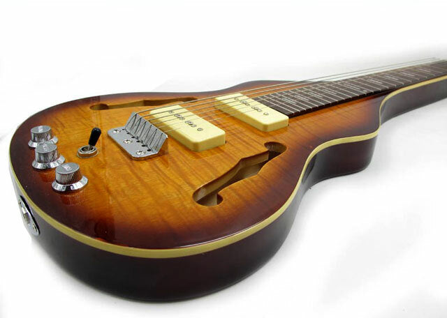 Vorson Lap Steel 6-String Guitar in Sunburst Finish