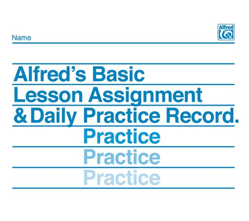 Lesson Assignment & Daily Practice Record