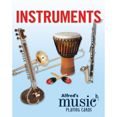 Alfred's Music Playing Cards: Instruments 1 Pack