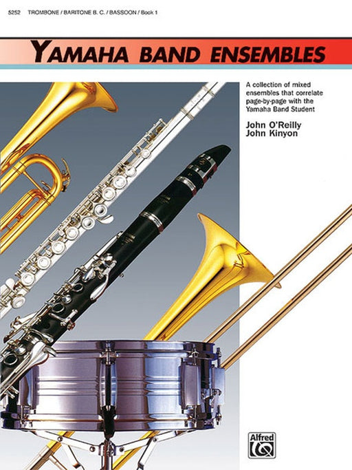 Yamaha Band Ensembles Trombone, Baritone B.C. and Bassoon Book