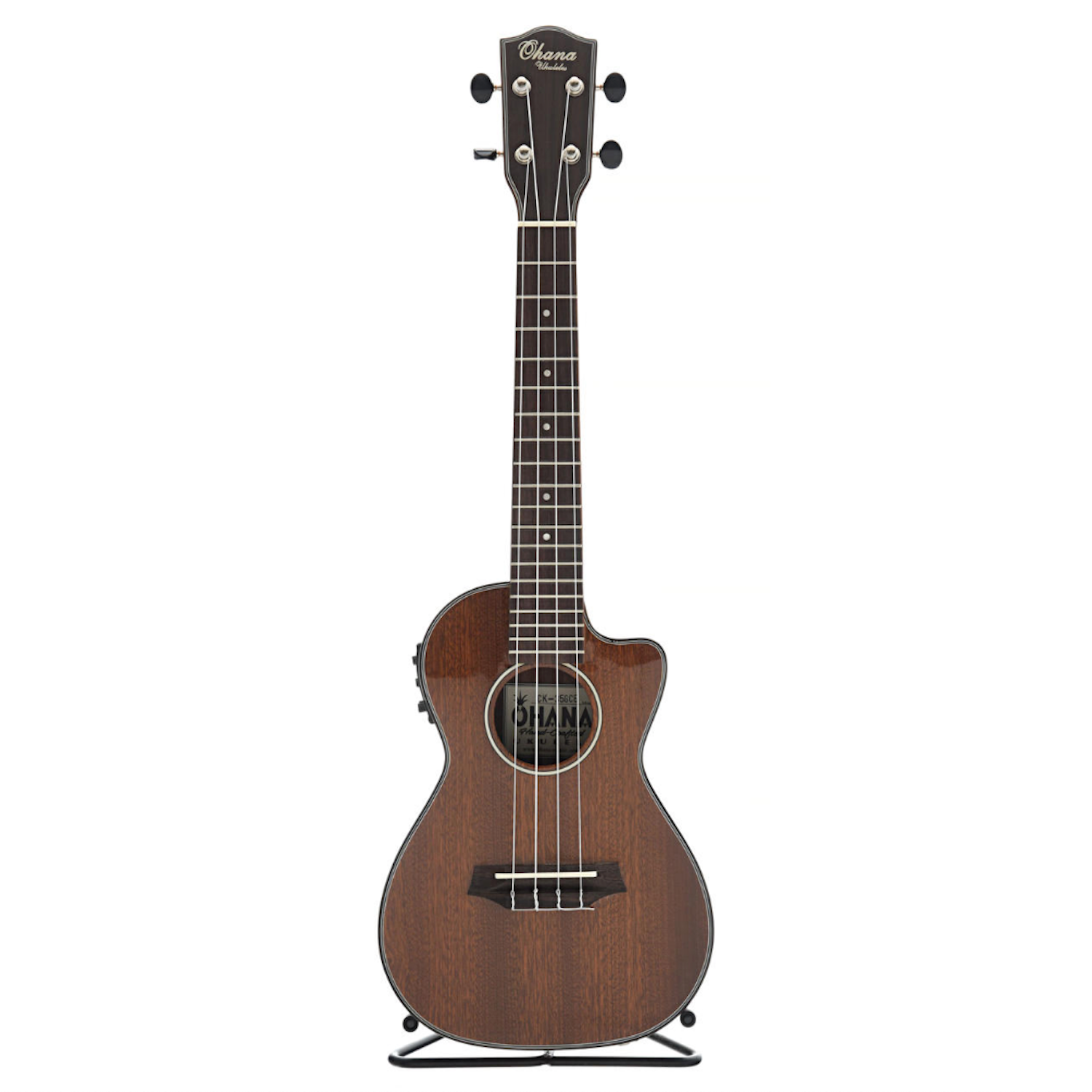 Ohana Concert Ukulele CK-35GCE Pickup (2 options)