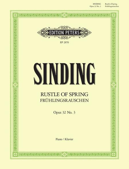 SINDING Rustle of Spring Op. 32 No. 3