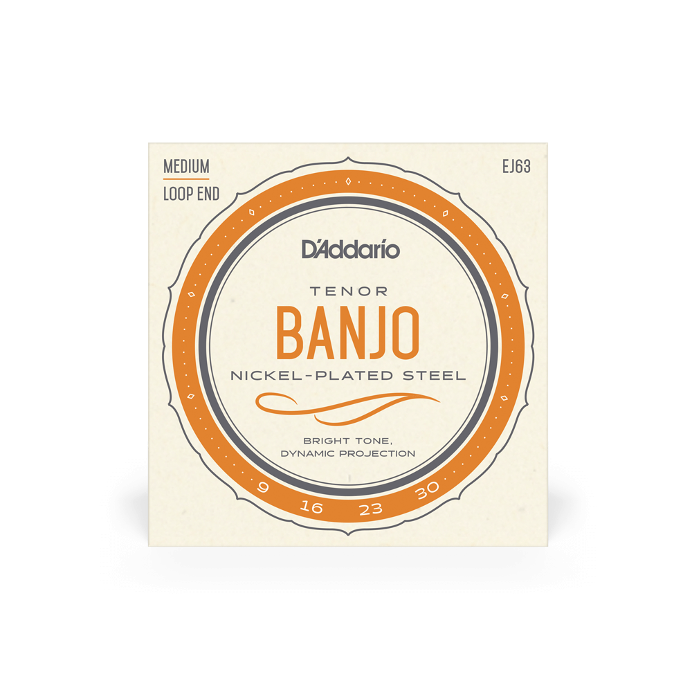 Tenor Banjo String Set DAddario EJ63 Nickel Plated