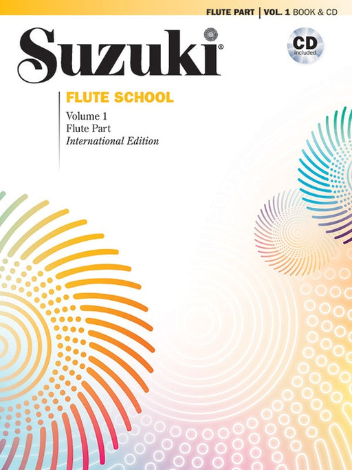 Suzuki Flute School Method Volume 1 Book/CD