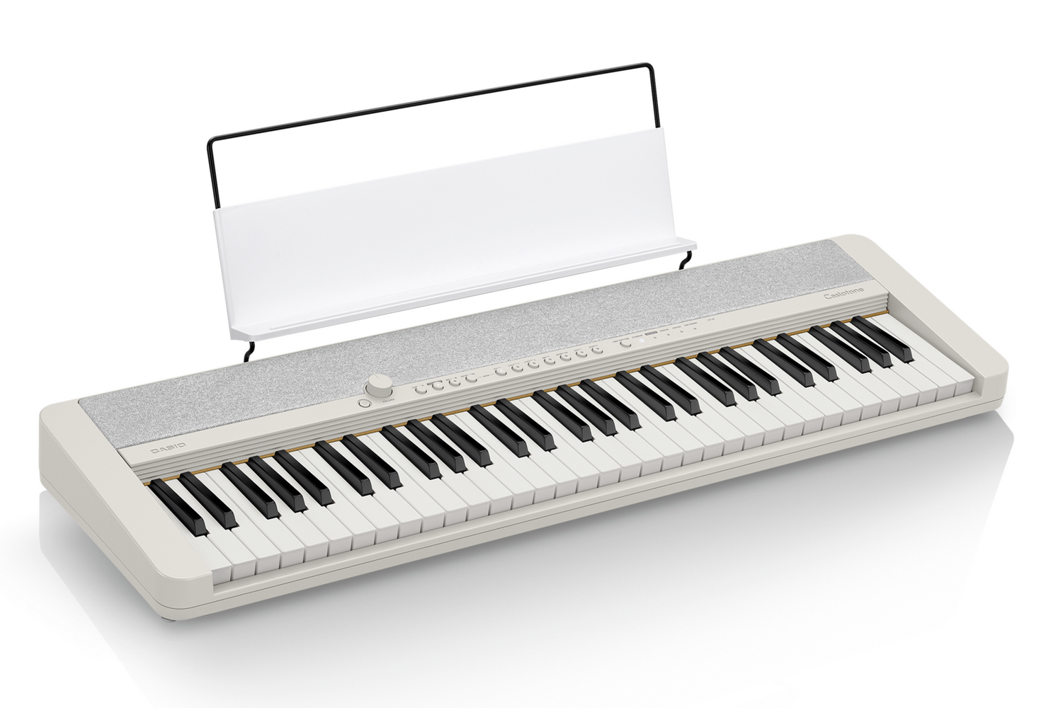 Casiotone CTS1 61 Key Keyboard White