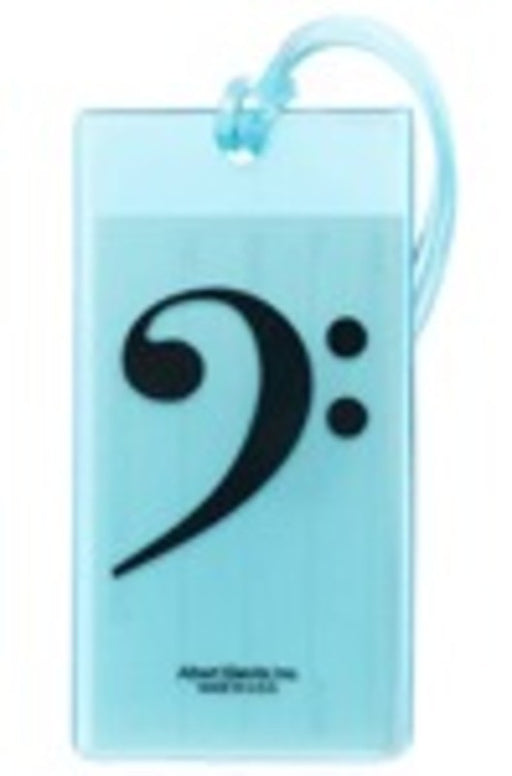 Music ID Tag Soft Rubber - Bass Clef