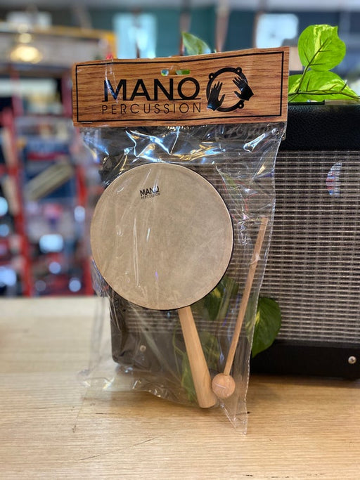 Mano Percussion Handheld 6" Drum with Beater