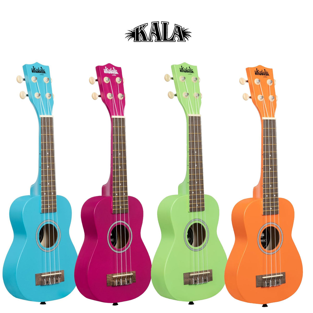 Kala Ukadelic Soprano Ukulele Classroom Pack 12 — Crescendo Music Perth
