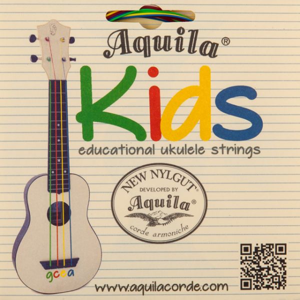 Aquila Nylgut KIDS Educational Soprano Ukulele String Set