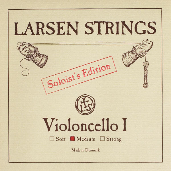 Larsen Cello String Solo Medium 4/4 Set