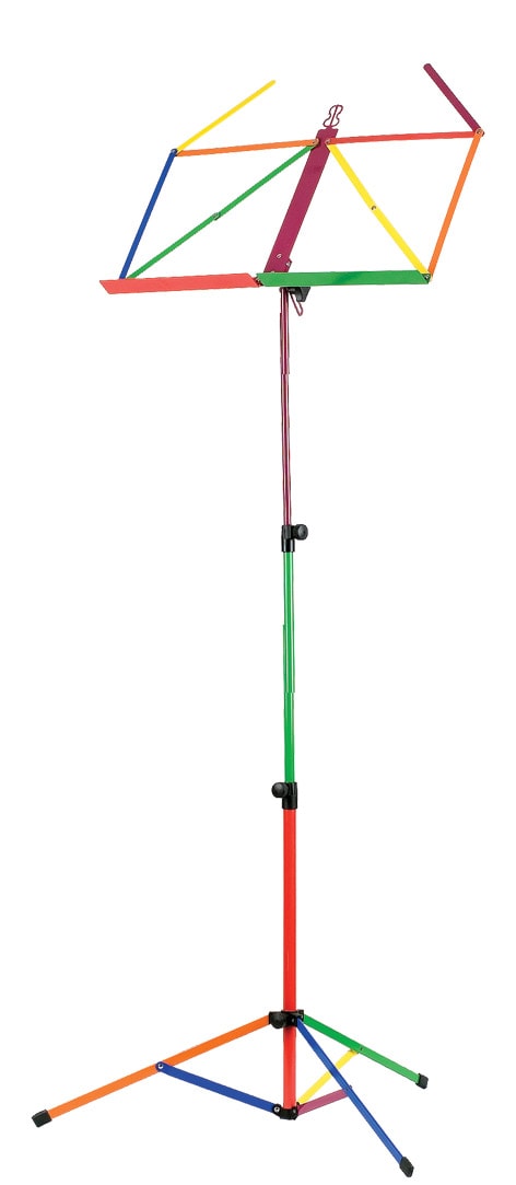 Multi Coloured Fold Up Sheet Music Stand