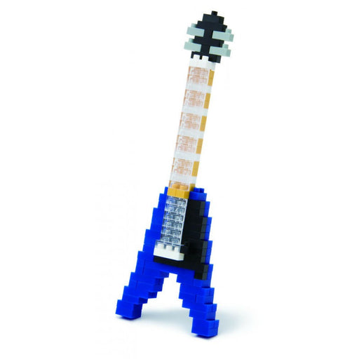 NanoBlock Electric Guitar Blue