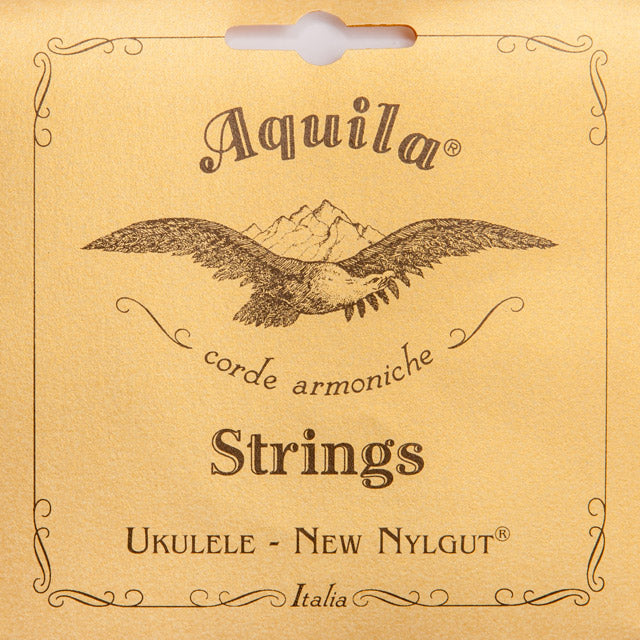 Aquila Nylgut Soprano Ukulele String Set Low G Tuning GCEA