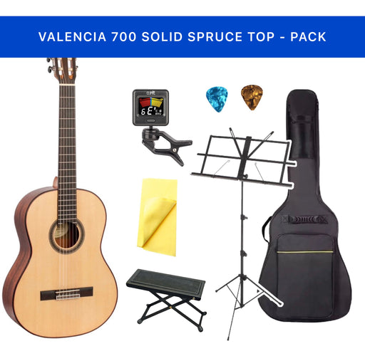 Valencia Series 700 Classical Solid Top - Pack