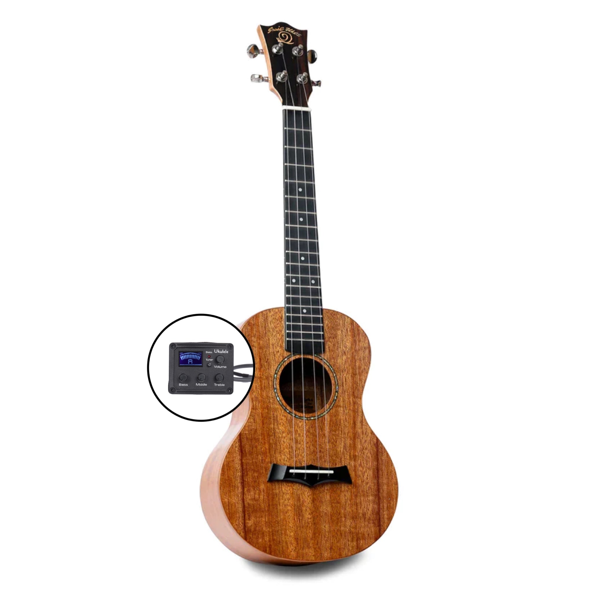 Snail Tenor M1 Mahogany Ukulele with Pickup