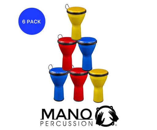 Mano 8 Inch Djembe - Pack of 6 Drums