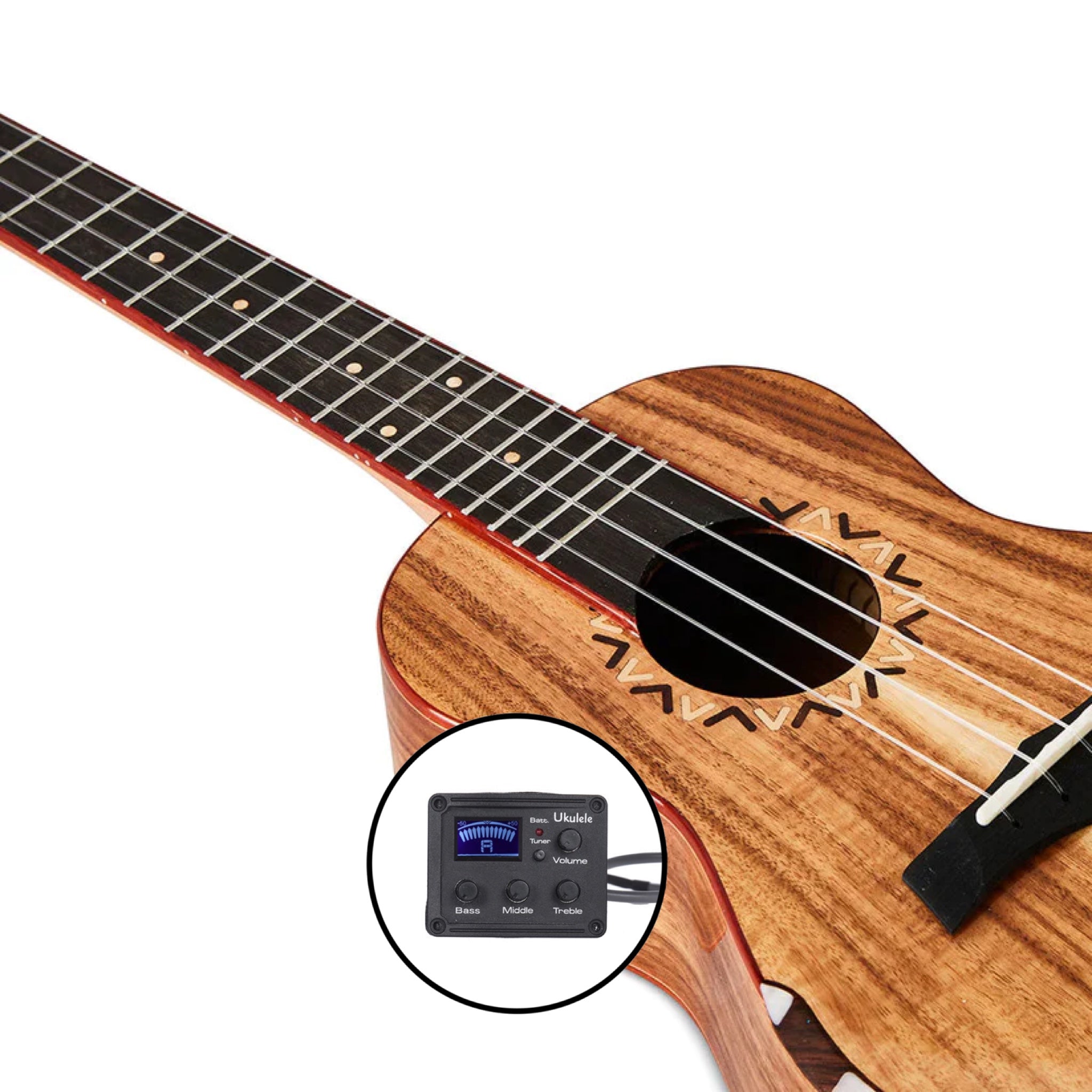 Snail Concert S20C Solid Acacia Ukulele with Pickup