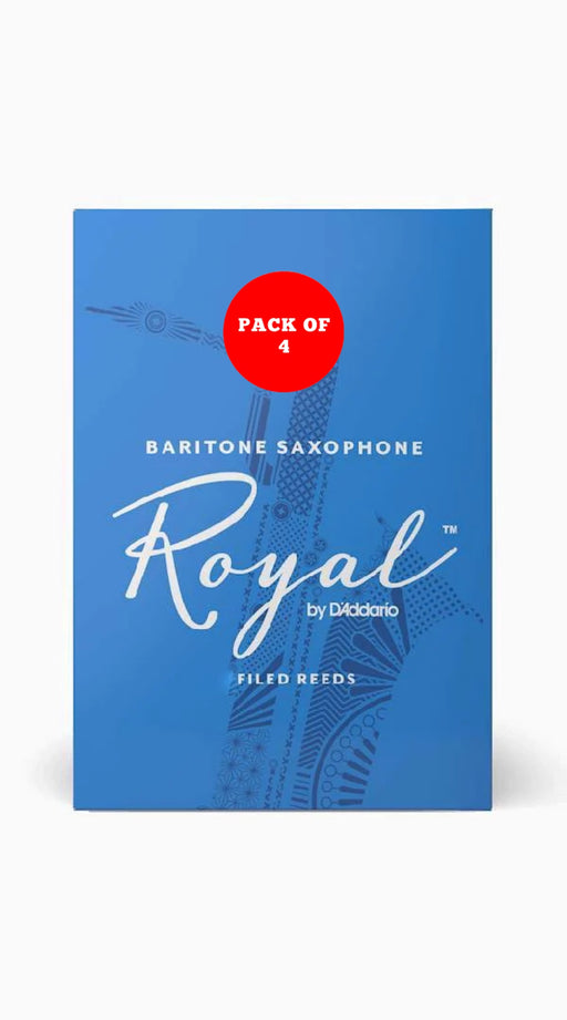 Royal Baritone Sax Reeds Pack of 4