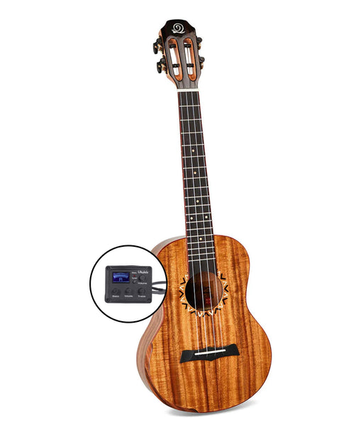 Snail Tenor S20T Solid Acacia Ukulele with Pickup