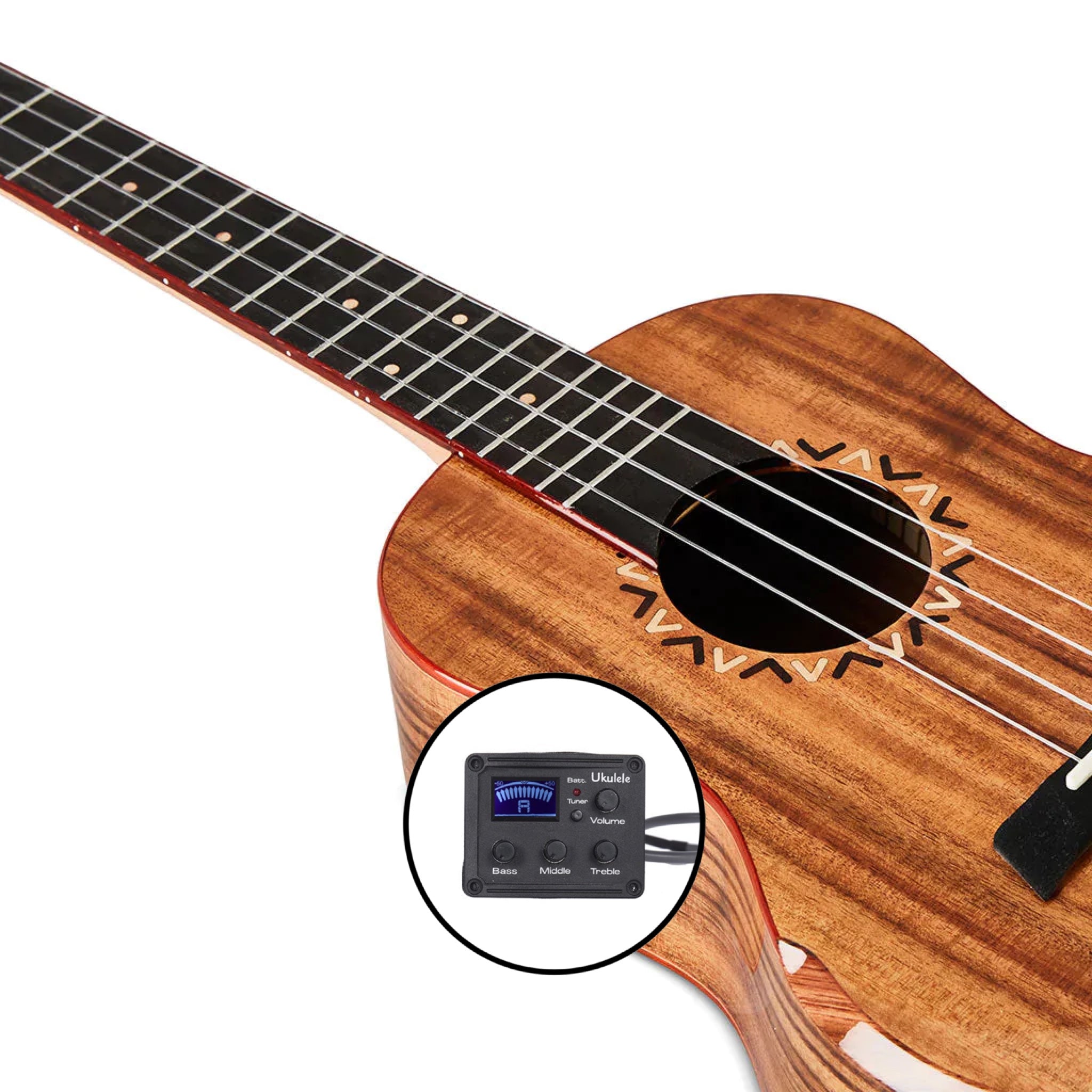 Snail Tenor S20T Solid Acacia Ukulele with Pickup