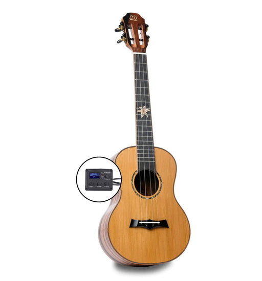 Snail Tenor BHC-6T Solid Cedar Ukulele with Pickup