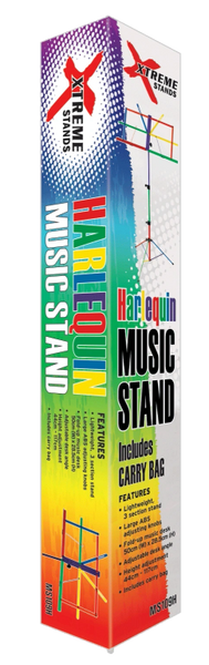 Multi Coloured Fold Up Sheet Music Stand