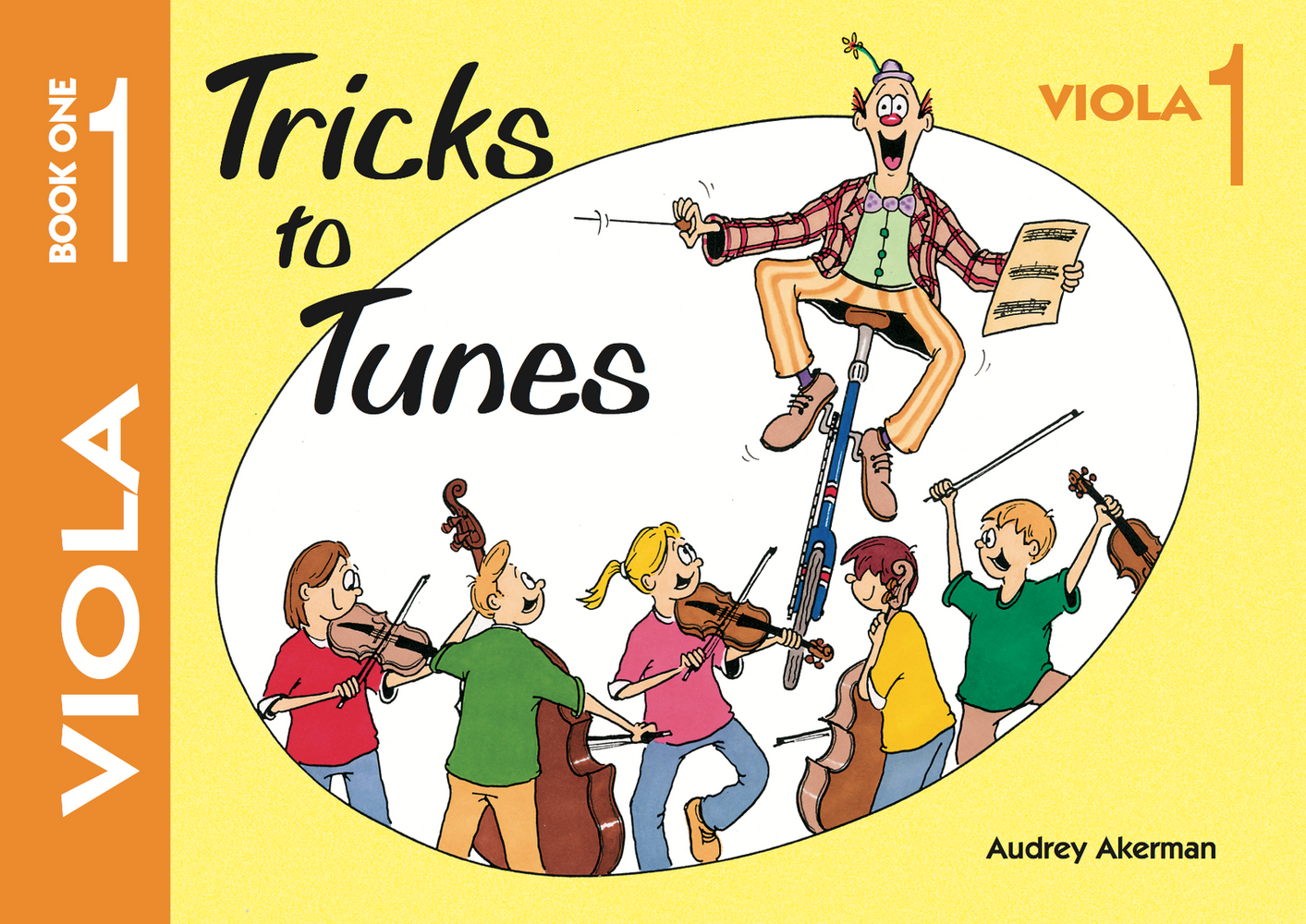 Tricks to Tunes Viola Book by Akerman