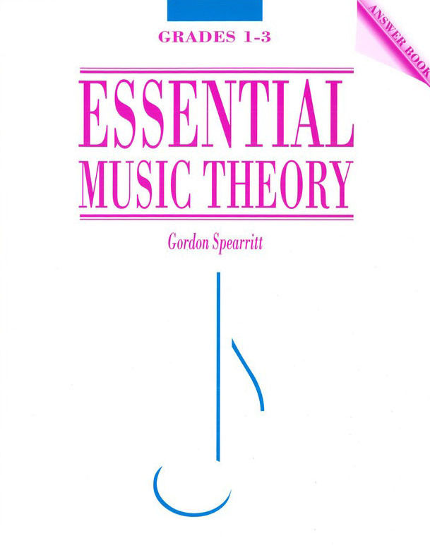 Essential Music Theory Answer Book Gordon Spearritt