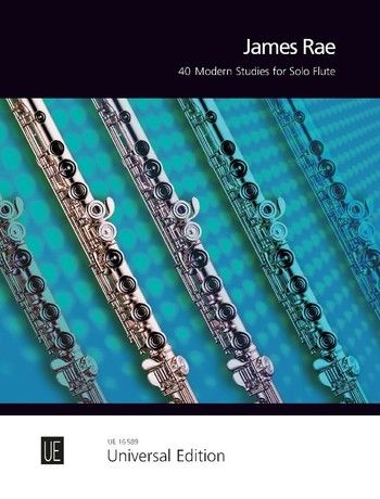 40 Modern Studies For Solo Flute by James Rae