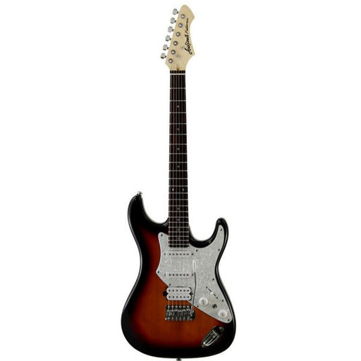 Aria 714-STD Series Electric Guitar in 3 Tone Sunburst