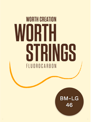 Worth Brown Ukulele String Set Concert Low G BM-LG