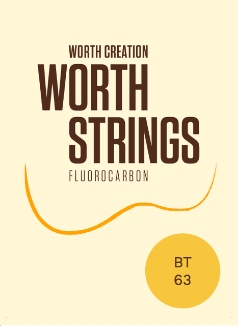 Worth Brown Ukulele String Set Tenor BT